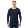 Indera Men's Traditional Waffle Thermal Underwear Long Sleeve Shirt, Vintage Navy, Large view 1