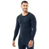 Indera Men's Traditional Waffle Thermal Underwear Long Sleeve Shirt, Vintage Navy, Large view 2