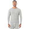 Indera Men's Traditional Waffle Thermal Underwear Long Sleeve Shirt, Heather Grey, 2X view 1