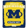 Northwest NCAA Michigan Wolverines Raschel Fleece view 1