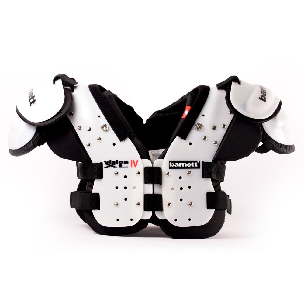 BARNETT Vision IV, M, Black, Football Shoulder Pads