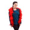 Boland 52700  Feather Boa, 180 cm, Red view 3