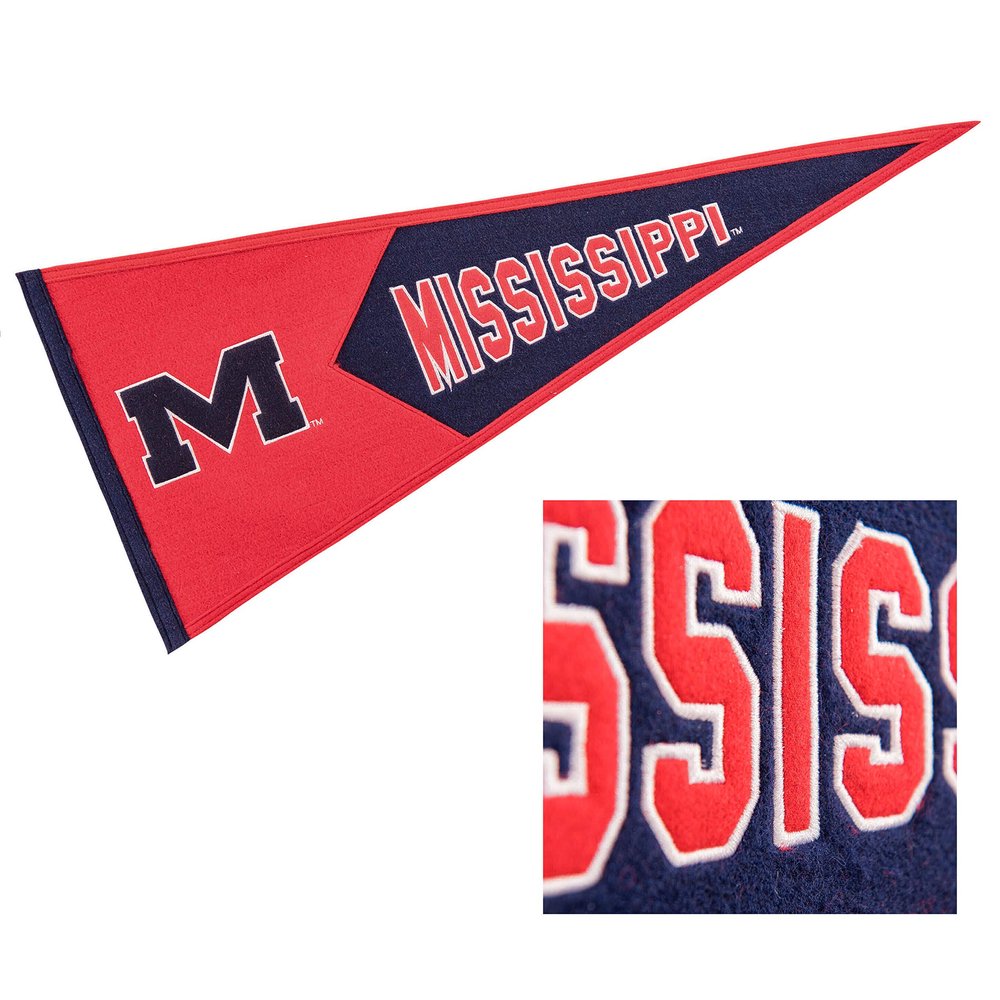 Michigan Wolverines Traditions Wool Pennant