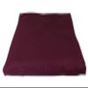 Buckwheat Zafu and Zabuton Meditation Cushion Set (2pc), Burgundy view 3