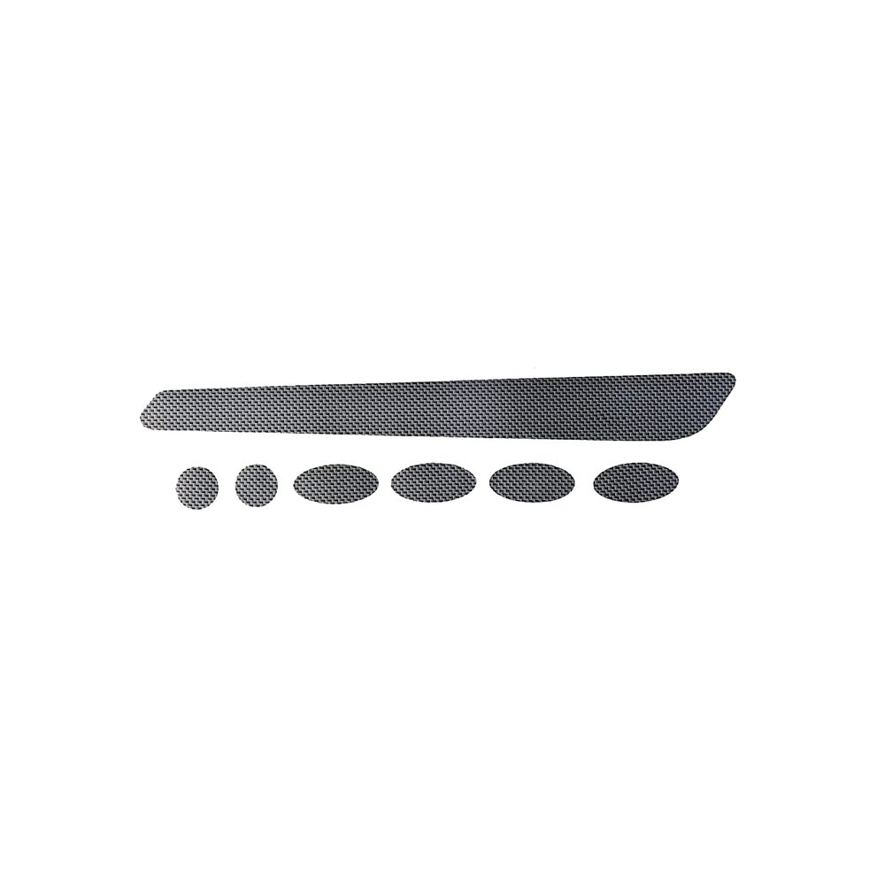 BBB Cycling Bike Skin Sticker Carbon Fiber Print Water Resistant Easy to Install On Your Bike Frame BikeSkin BBP-51