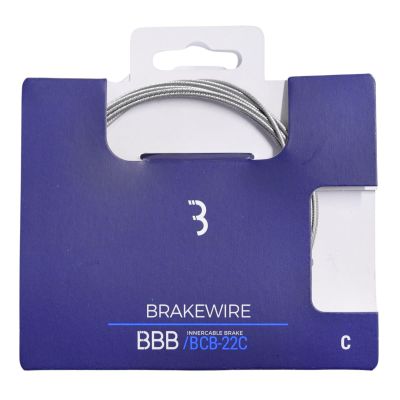 BBB BCB-22C Bicycle Inner Cable, Brake Wire, Campa, Stainless Steel, 1.6X2000