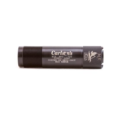 CARLSON'S Choke Tubes 12 Gauge for Browning Invector Plus [ Mid Range | 0.720 Diameter ] Blued Steel | Delta Waterfowl Extended Choke Tube | Made in USA