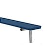 21' Permanent Bench w/o back (colored) (EA)