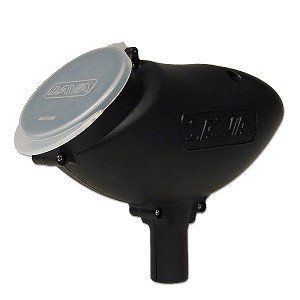 Kingman Spyder 200 Round Capacity Paintball Hopper (Black)