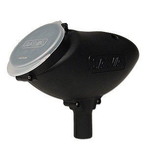 Kingman Spyder 200 Round Capacity Paintball Hopper (Black)