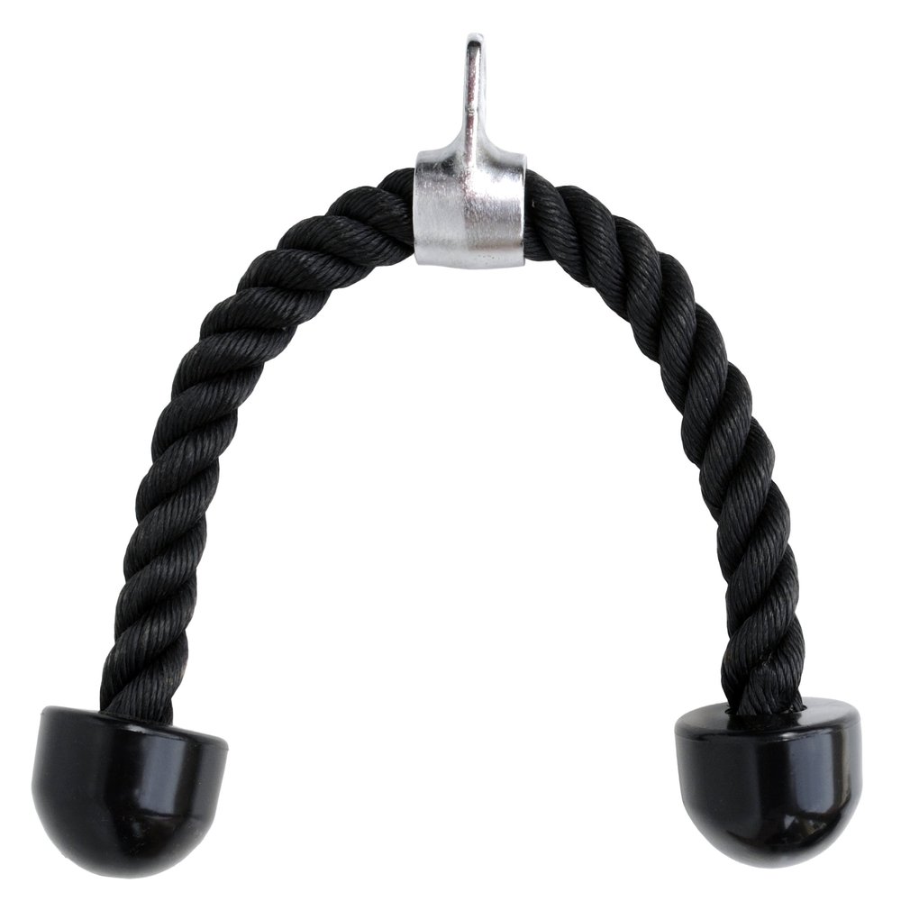 Ader Tricep Rope- Double Grip w/Rubber Knobs