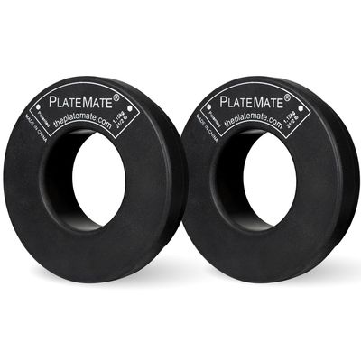 PlateMate Microload Pair 2 1/2 lb. Magnetic Donut Weights (5 lb. Set)