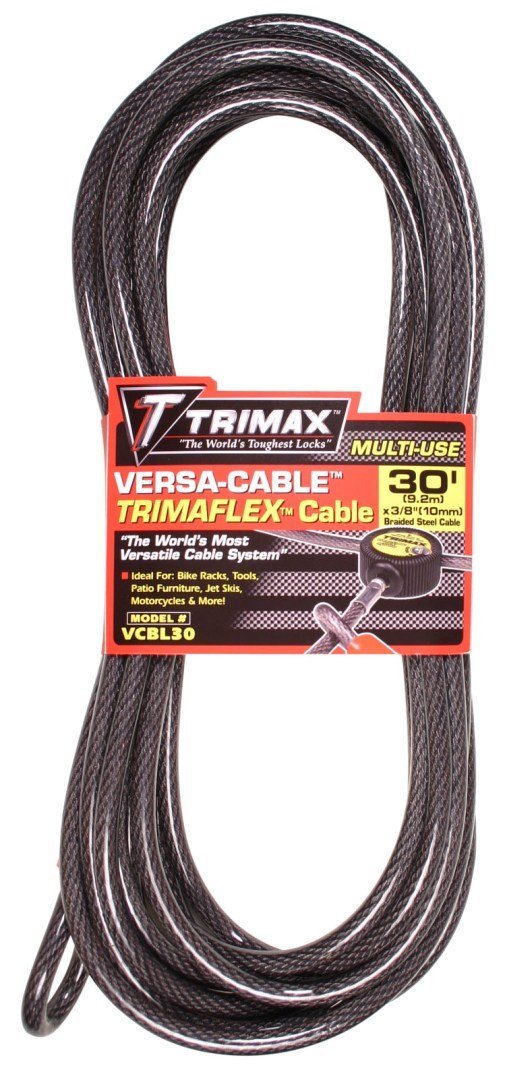 Trimax VMAX30CBL Trimflex Replacement Cable for Versa Cable (30 ft Long x 10mm) Cable only