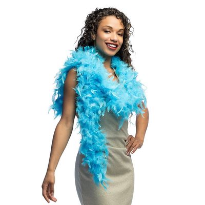 Boland 52712 Feather Boa approx. 180 cm Turquoise