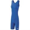 ASICS Women's SOLID MODIFIED SINGLET Wrestling Apparel, L, Royal view 1