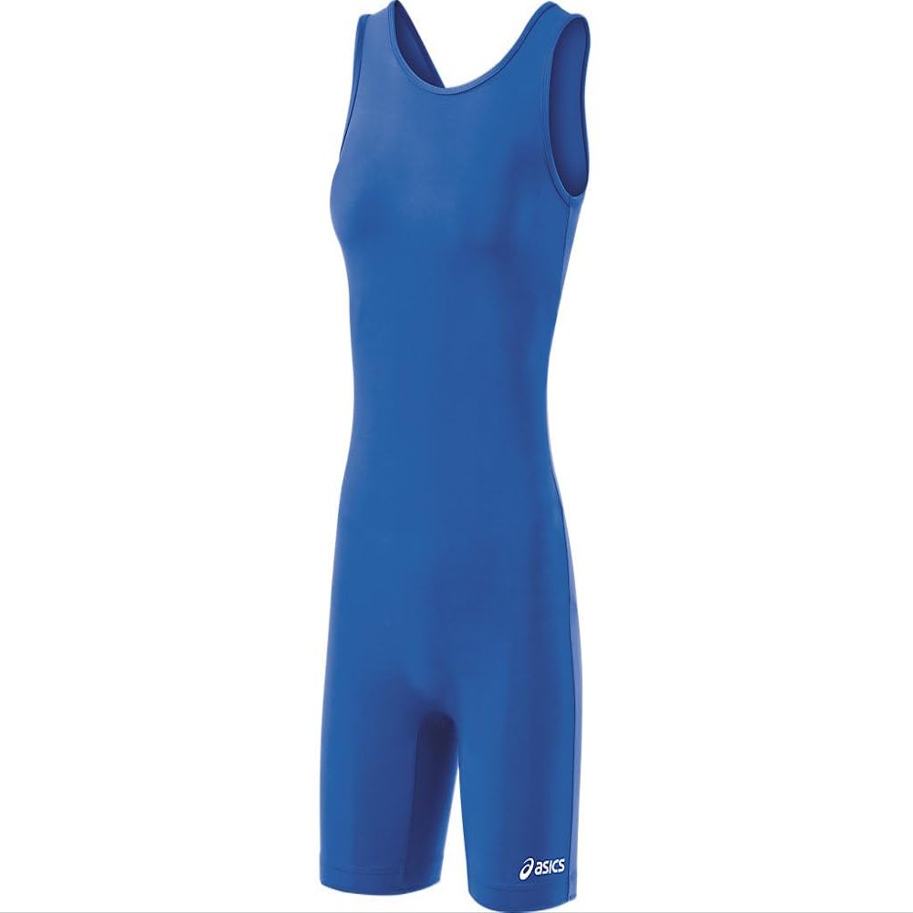 ASICS WOMEN'S SOLID MODIFIED SINGLET, Royal, S