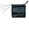 Alassio Schlsseletui aus feinem Nappaleder, mit 2 Schlsselringen an Ketten und Vorfach Key Case, 12 cm, Black (Schwarz) view 1