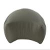 Buckwheat Crescent Zafu Meditation Cushion, Olive view 2
