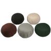 Kapok Zafu Meditation Cushion, Black with Natural Center view 2