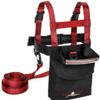 Lucky Bums Kids Ski Backpack Harness Trainer, Leash, Grip 'N Guide Handle, Red view 1