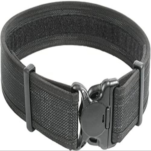 Duty Belt Black Web, 2.25", Hang Tag