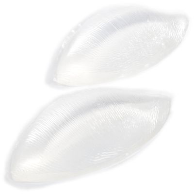 Fashion Forms Women's Silicone Push Up Bra Pads, Clear, One Size
