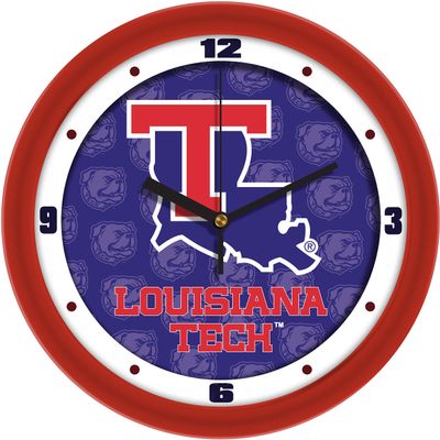 SunTime Louisiana Tech Bulldogs - Dimension Wall Clock