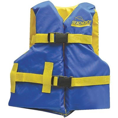 LIFE VEST YOUTH YLW/BLU
