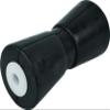 SEACHOICE Heavy Duty Molded Keel Roller, Black, Boat Trailer, 10 in. X 5/8 in., Nylon Inserts view 1