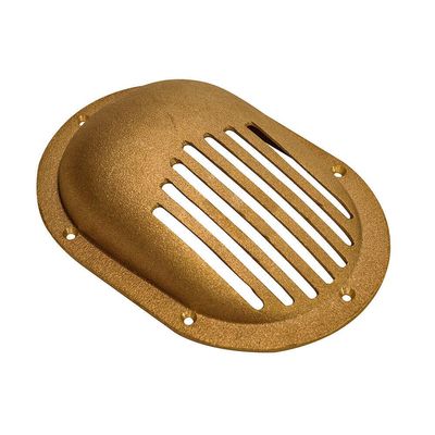 GROCO Bronze Clam Shell Style Hull Strainer w/Mount Ring f/Up to 1" Thru Hull