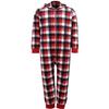 Family Pajamas Matching Fleece 1 Piece Pajama Onesie Mens Womens Trio Buffalo Check Mens L view 1