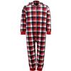Family Pajamas Matching Fleece 1 Piece Pajama Onesie Mens Womens Trio Buffalo Check Mens L view 2