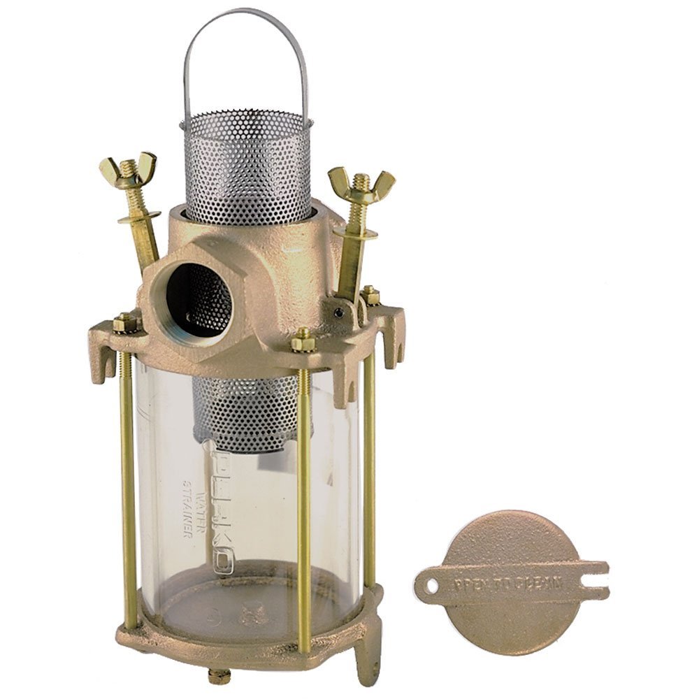 Perko Water Strainer Bronze 2-1/2"
