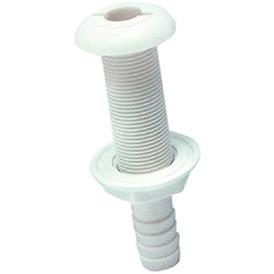 SEACHOICE Thru-Hull Connectors Extra Long (Hose Size: 1-1/8/1-1/4"(2.86cm/3.18cm) Max. Hull: 2-1/2" (6.35cm)) Products