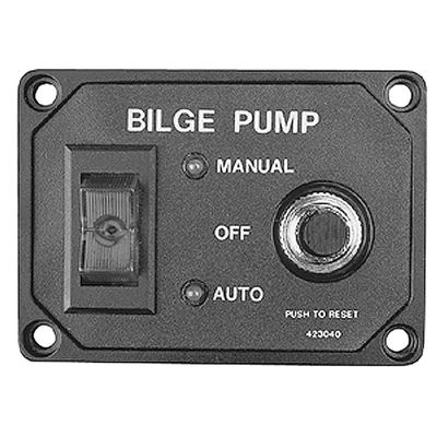 Bilge Pump Panel Switch W/BKR