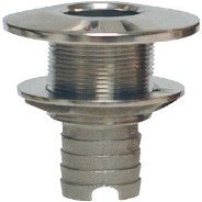 Boating Accessories New Stainless Steel Thru-Hull groco Hth-625-s Hose 5/8" Pipe 5/8" NPS 1.90" Dia. Flange Length 2.68"