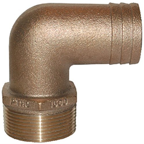 Groco BRONZE PIPE-TO-HOSE ADAPTERS - 90