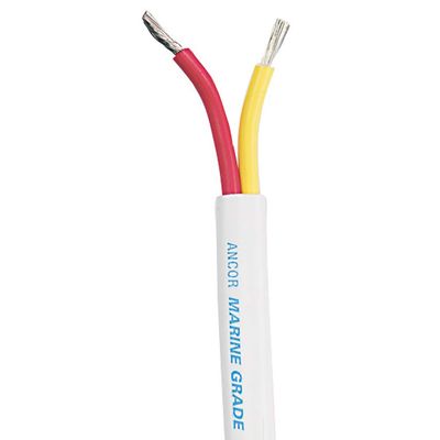 Ancor Safety Duplex Cable 50' 8/2 Safety Tinned Copper Wire