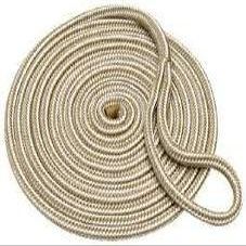 Dock Lines (Size: 1/2 X 25146 (1.27cm X 7.62m) Color: Gold/White) By Seachoice Products"