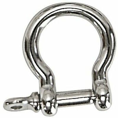 Shackles (Pin Size: 3/8 Sold: Pair) By Seafarer Marine Products"