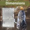 [1 Pack] Thermal Reflective Emergency Blanket 52x84 | Emergency Mylar Blankets | Survival Blanket for Survival Supplies | Camping, Hiking, or Emergencies view 2