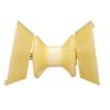Seachoice Bow Roller w/Bells, 3 in., TPR, Gold, One Size, Yellow view 1