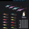 Lindy Rattl'N Flyer Spoon Hybrid Ice Fishing Lure Jigging Spoon, Fire Tiger, 1/4 oz view 3