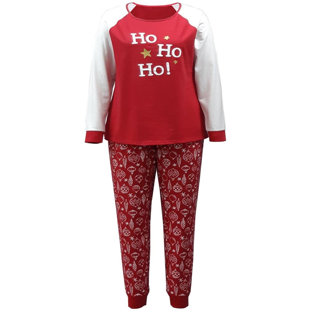 Family Pajamas Matching Womens Ornament Print Family Pajama Set