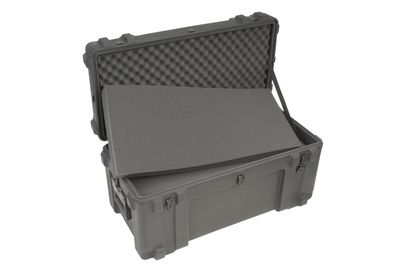 SKB Equipment Case, 32 X 14 1/2 X 15 3/4, Foam and Wheels