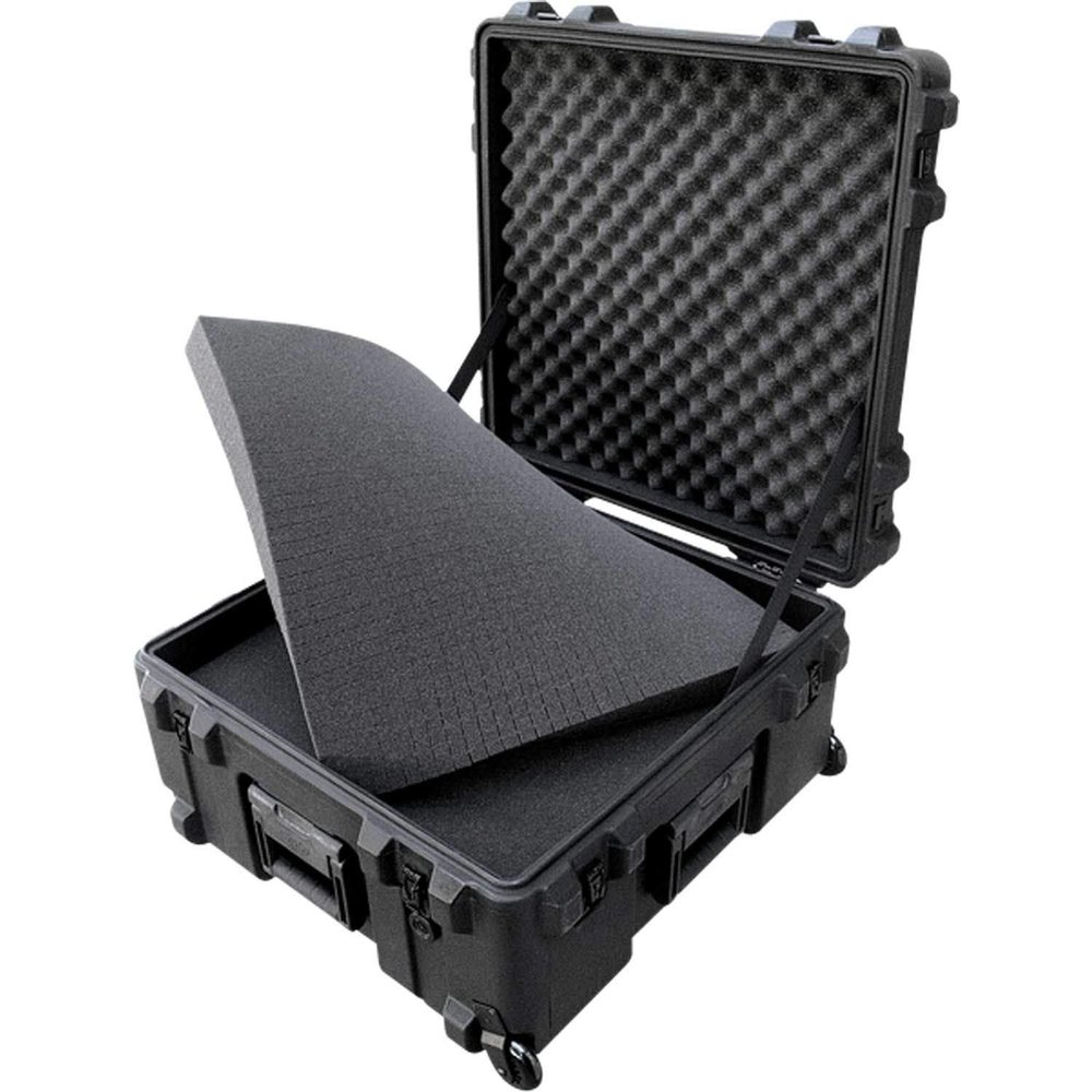 SKB Equipment Case, 22 X 22 X 12, Foam and Wheels