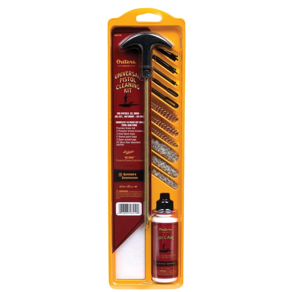 Outers Kit Universal Pistol .22-.45 Cal