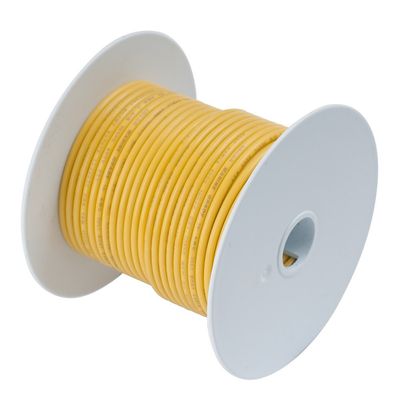 Ancor 112902 Yellow 6 Awg Tinned Copper Wire - 25