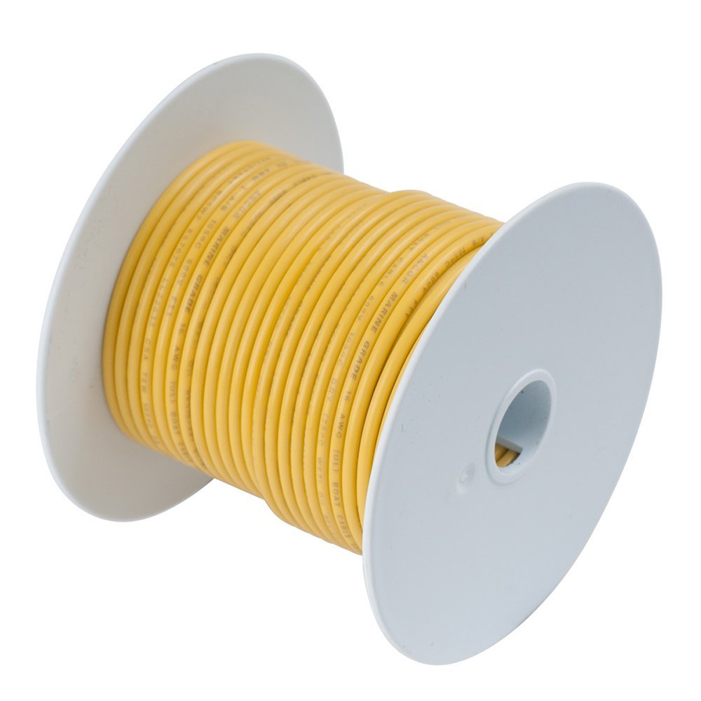 Ancor 112902 Yellow 6 Awg Tinned Copper Wire - 25