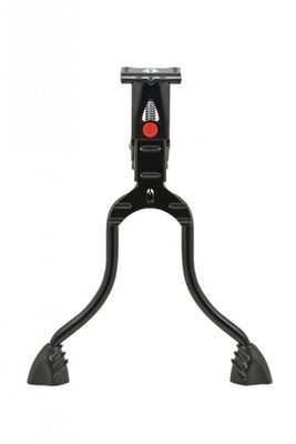 Hebie Jumbo bipod kick stand 26/28 (Design: Jumbo 0605 normal length, silver)